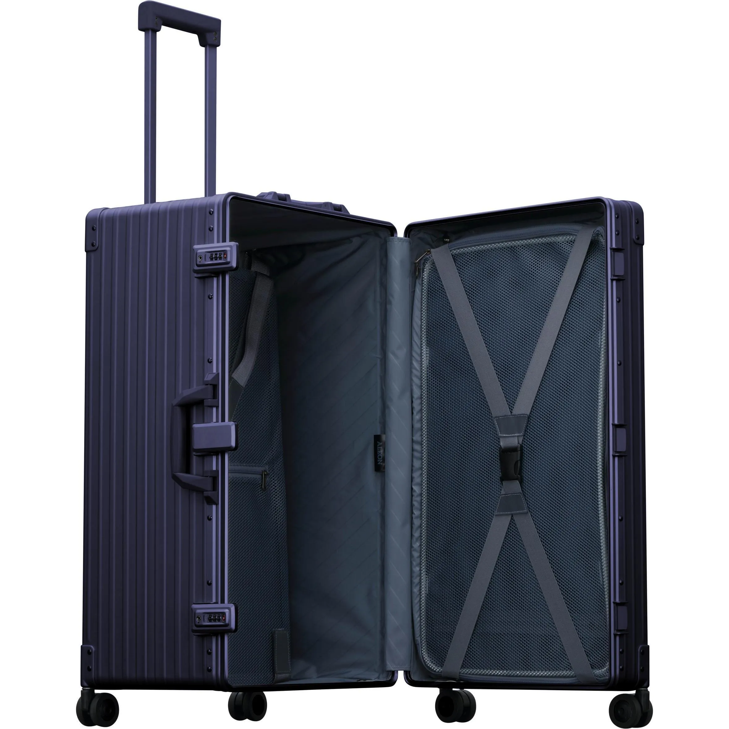 Aleon 30" International Trunk Aluminum Hardside Checked Luggage Free Shipping