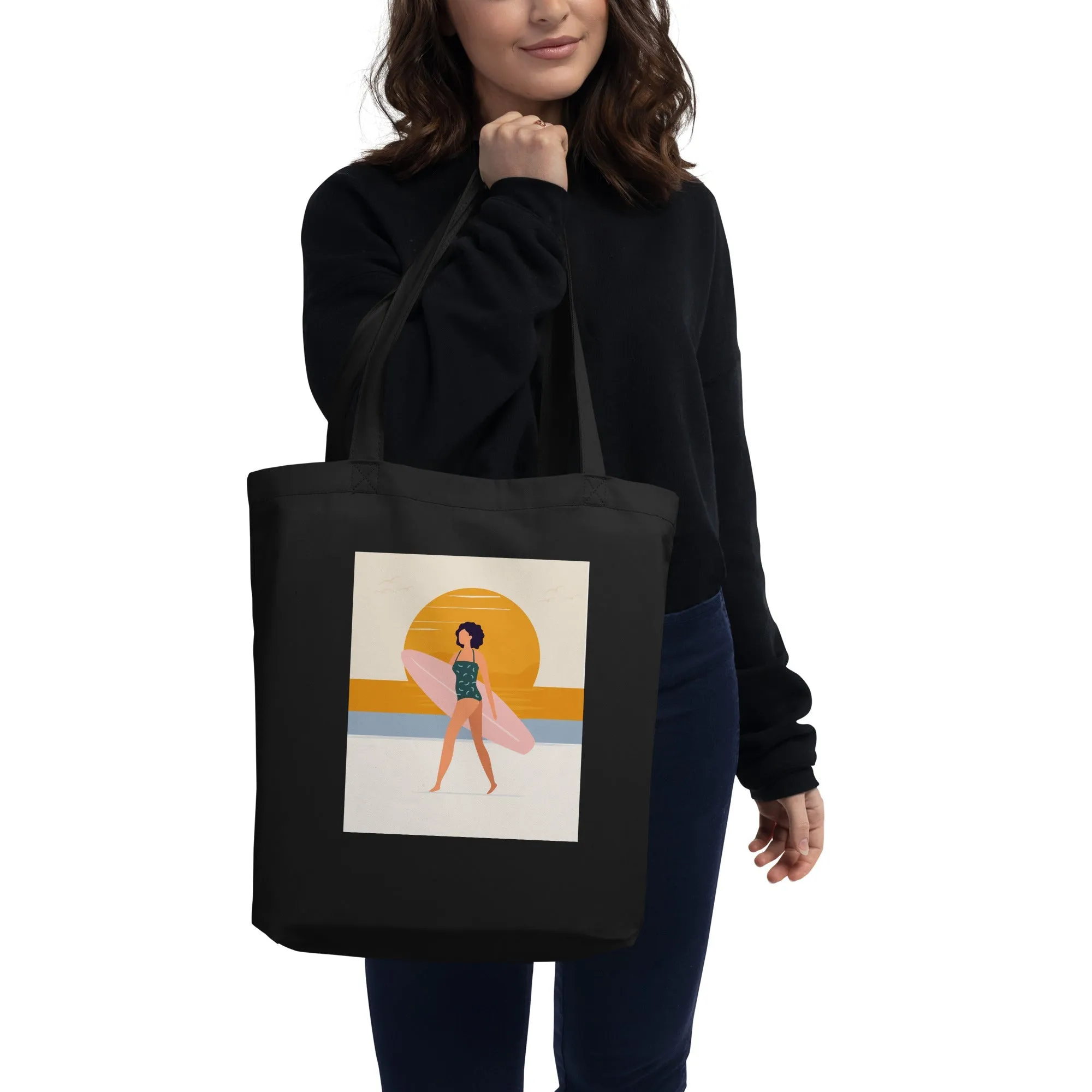 Beach in Beige Tote Bag