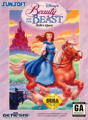 Belle's Quest - Sega Genesis Pre-Played