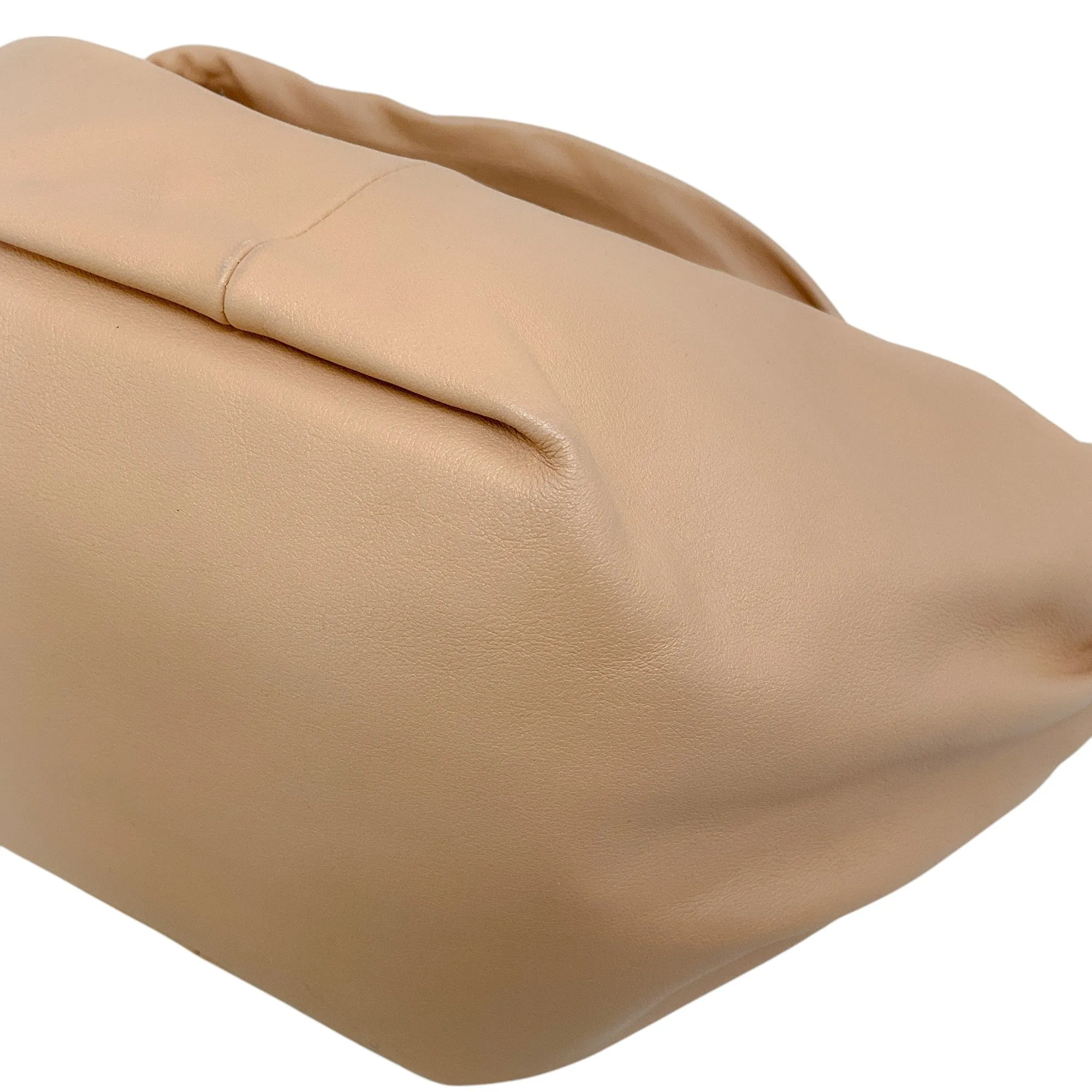 Bottega Veneta Beige Leather Mini Double Knot Bag