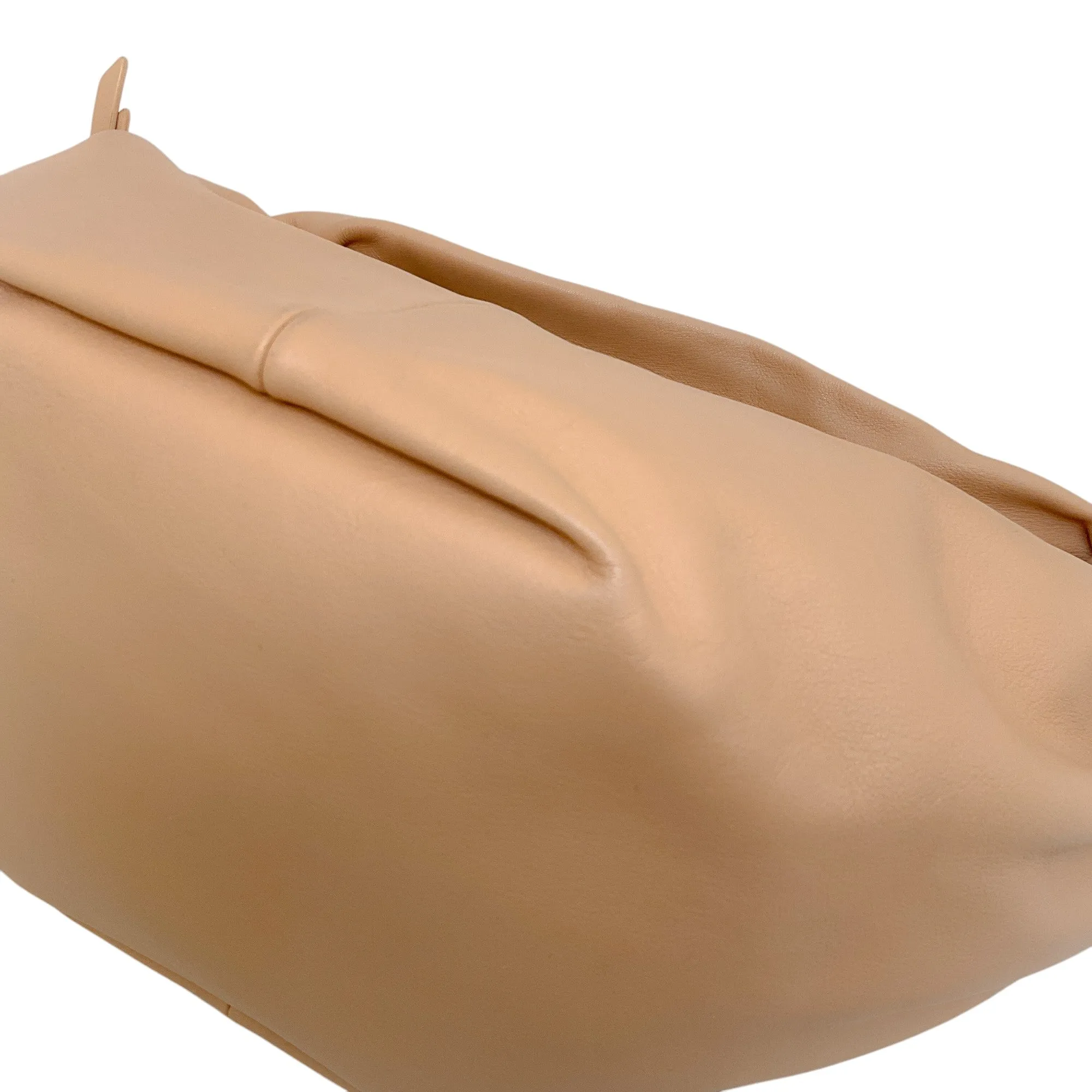 Bottega Veneta Beige Leather Mini Double Knot Bag