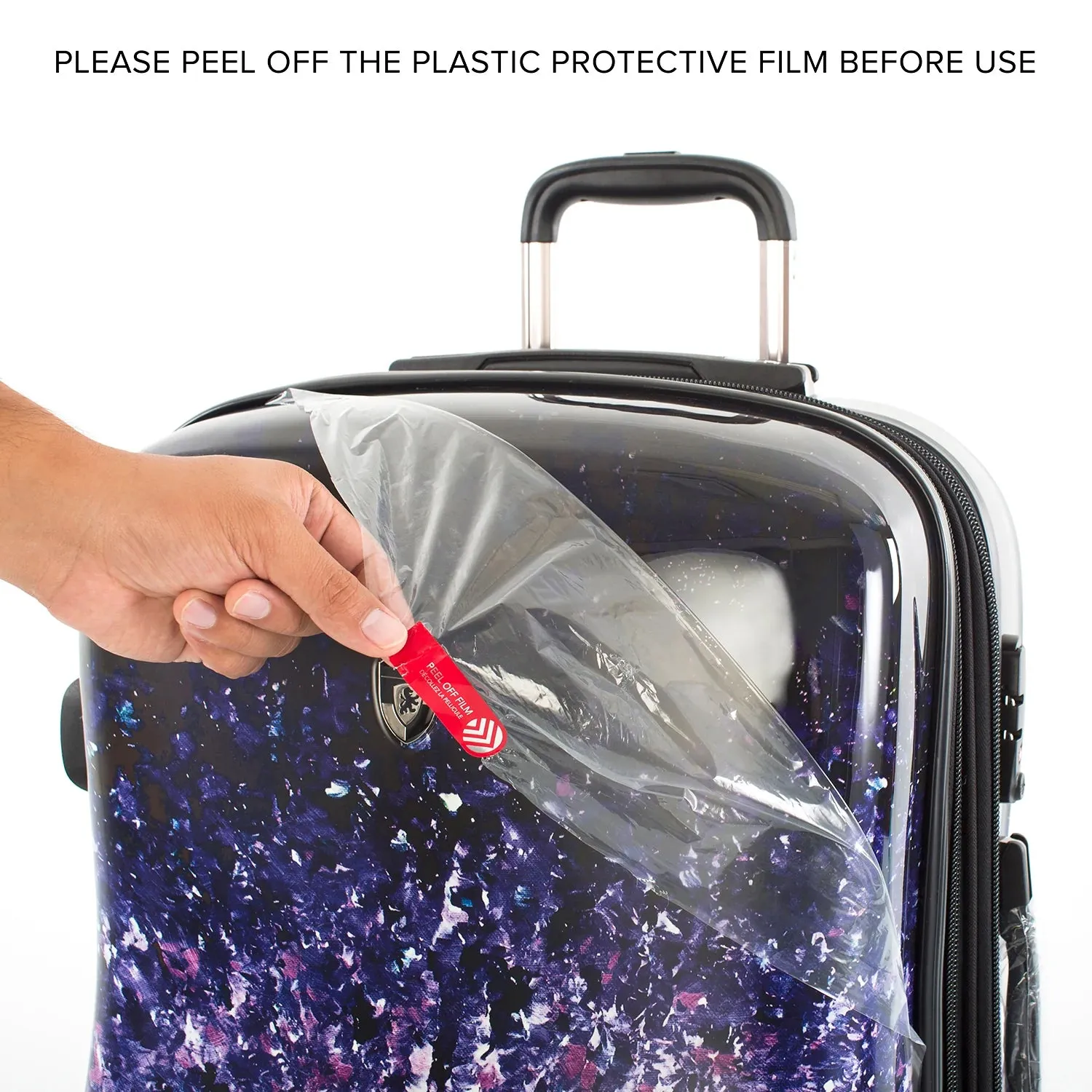 Britto - A New Day Transparent 26" Luggage