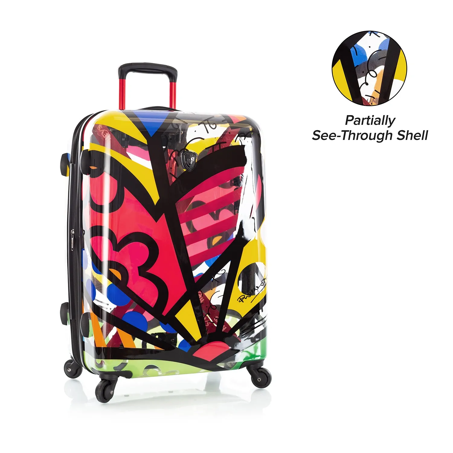 Britto - A New Day Transparent 26" Luggage
