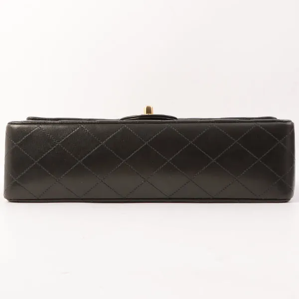 Chanel Around 1998 Made Classic Flap Chain Bag 25Cm Black