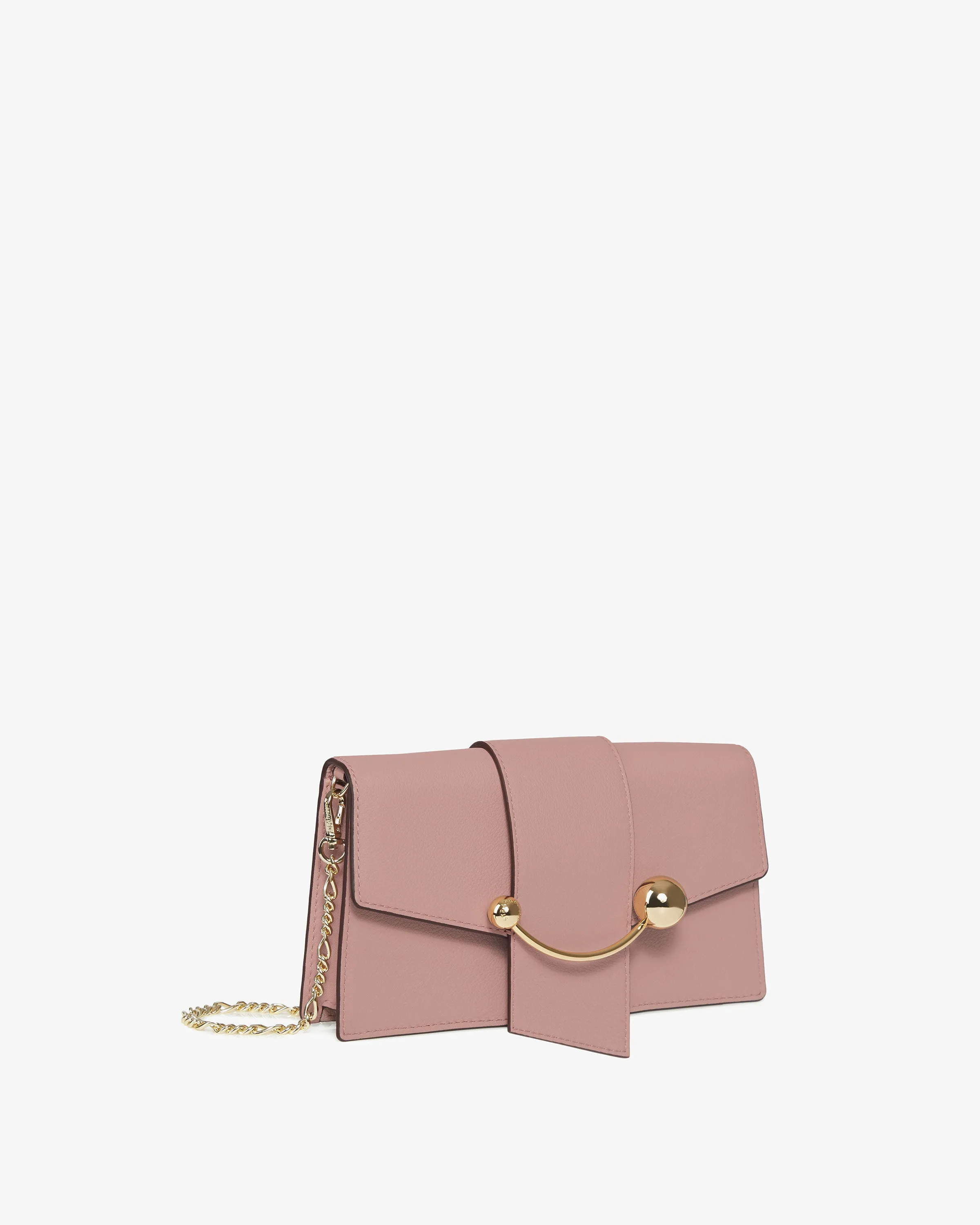 Crescent on a Chain - Blush Rose