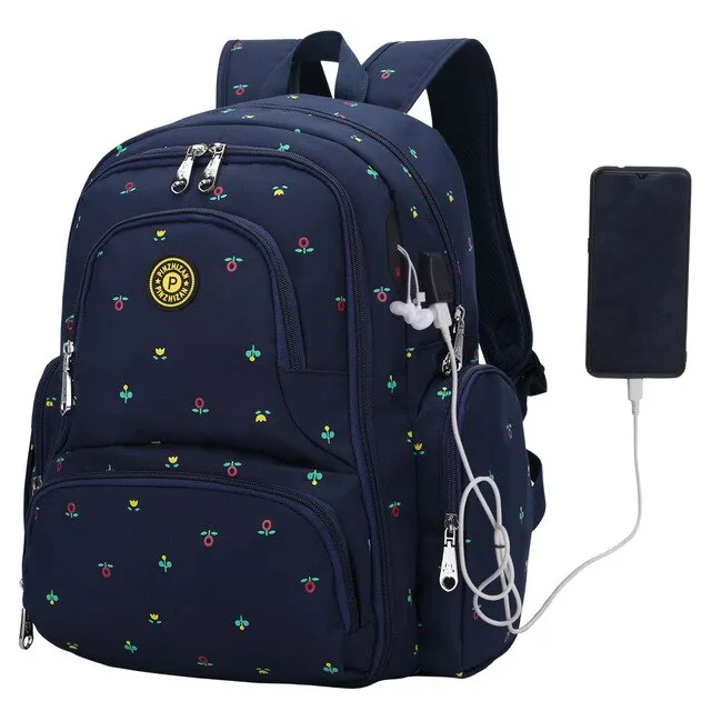 Diaper Bag Mummy Travel Backpack Large Capacity Baby Bag For Stroller Waterproof Backpack Nursing Bag For Baby Care Handbag