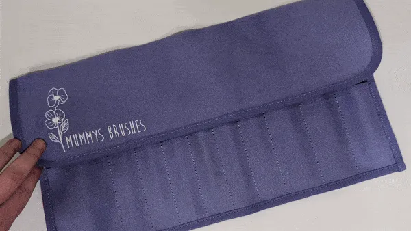 Floral Brush Roll