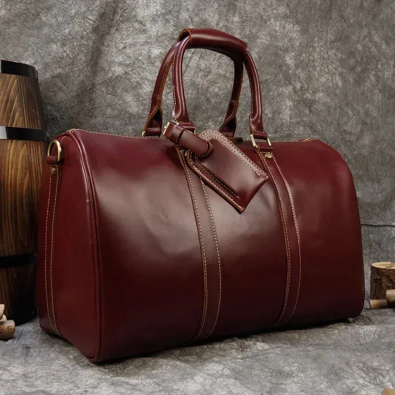 iCoolDown™ Vintage Leather Travel Shoe Bag