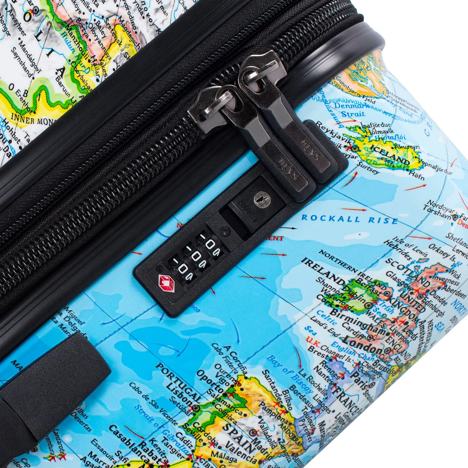 Journey 3G 26 Inch Fashion Spinner® Luggage - Blue Map
