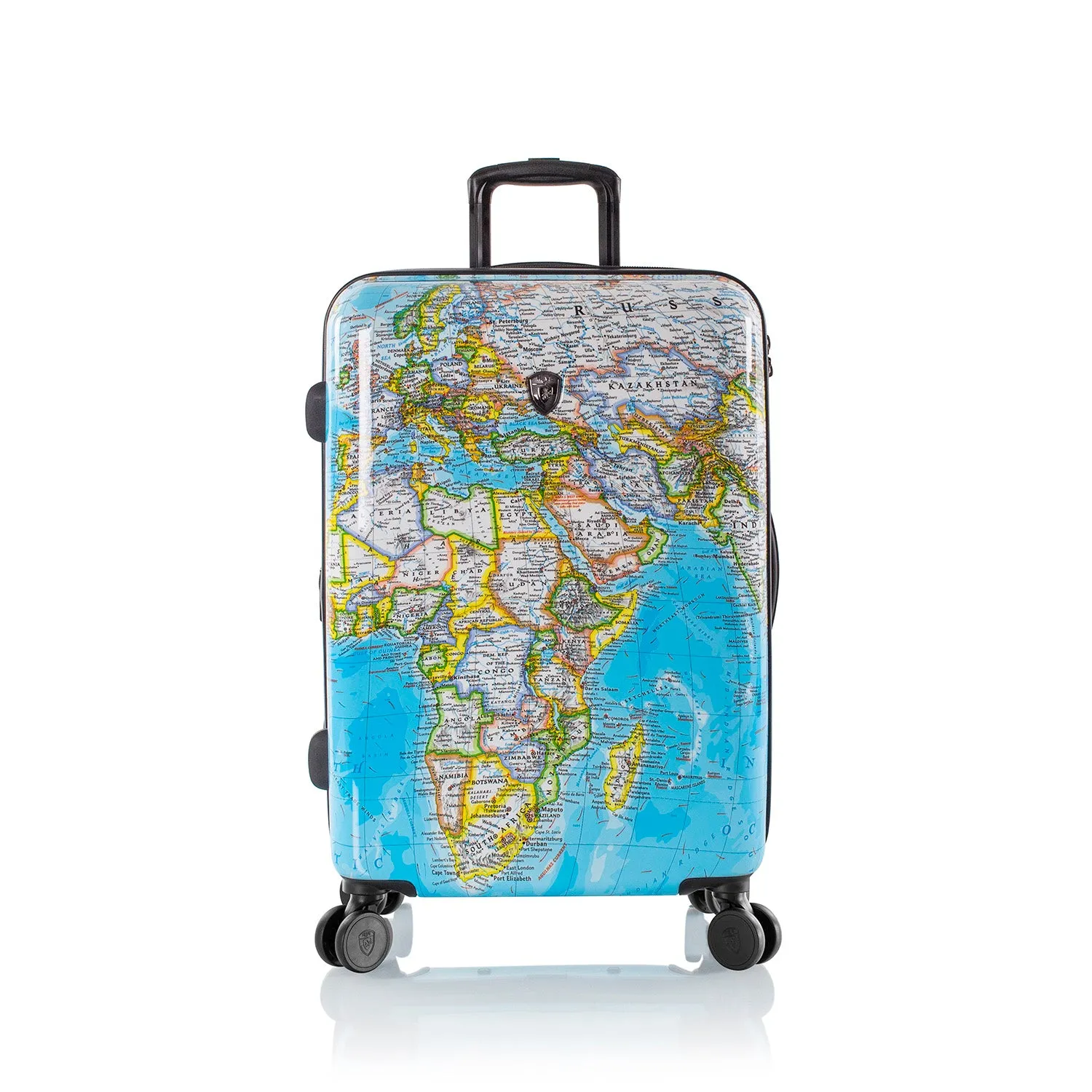 Journey 3G 26 Inch Fashion Spinner® Luggage - Blue Map