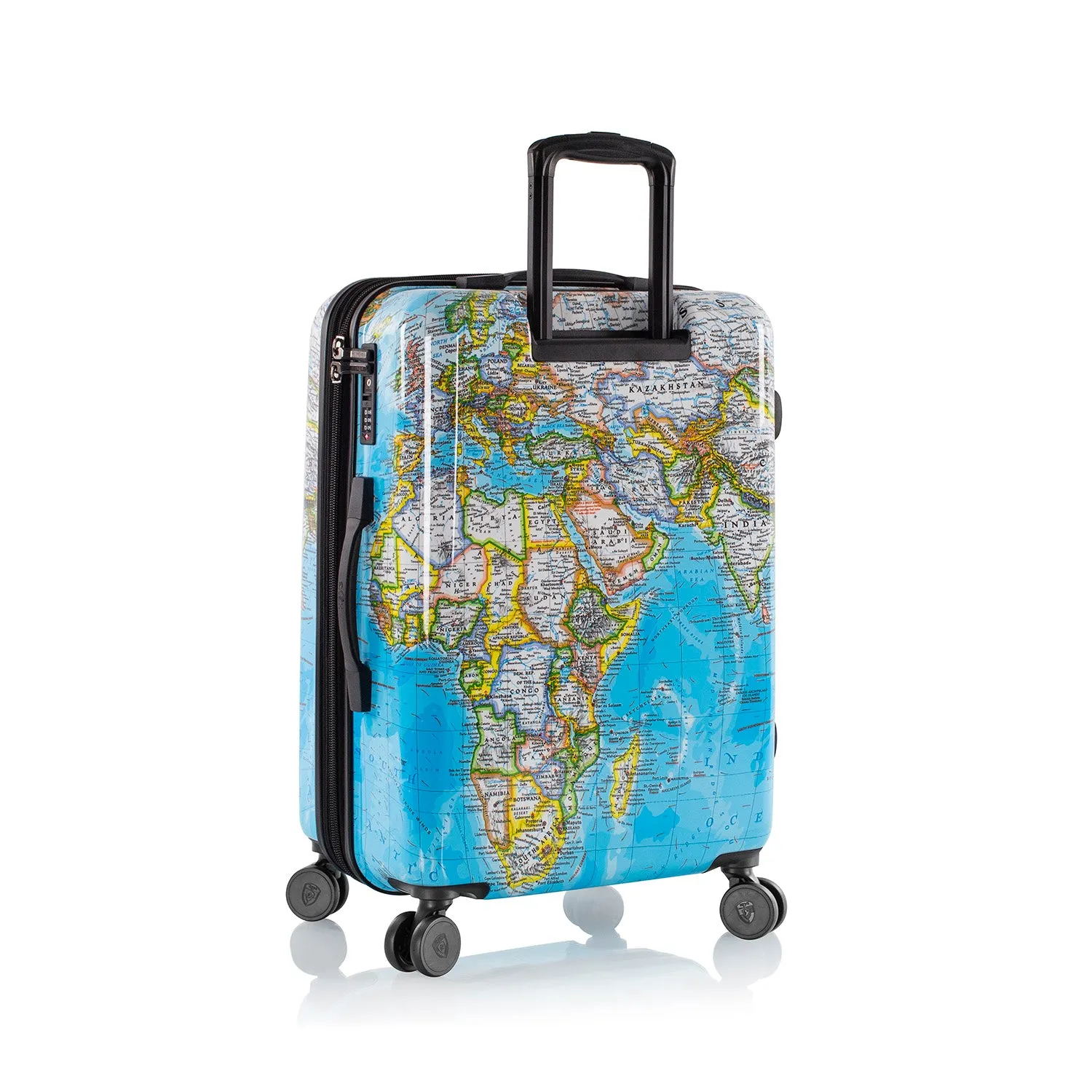 Journey 3G 26 Inch Fashion Spinner® Luggage - Blue Map