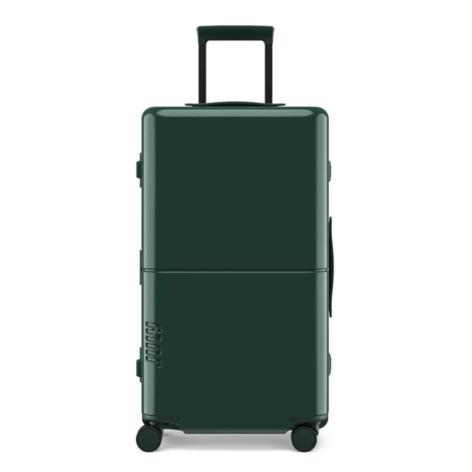 July Checked Trunk Polycarbonate Frame 28" Luggage
