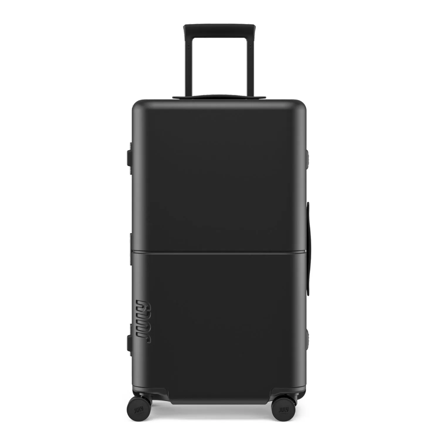 July Checked Trunk Polycarbonate Frame 28" Luggage