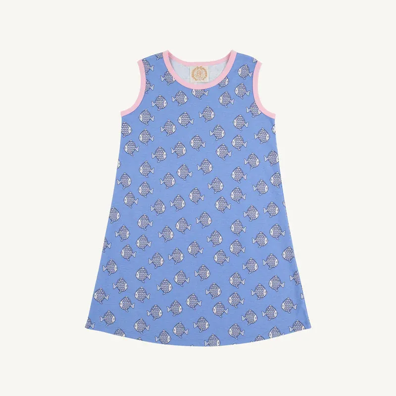 Little Fishes Sleeveless Polly Play Dress