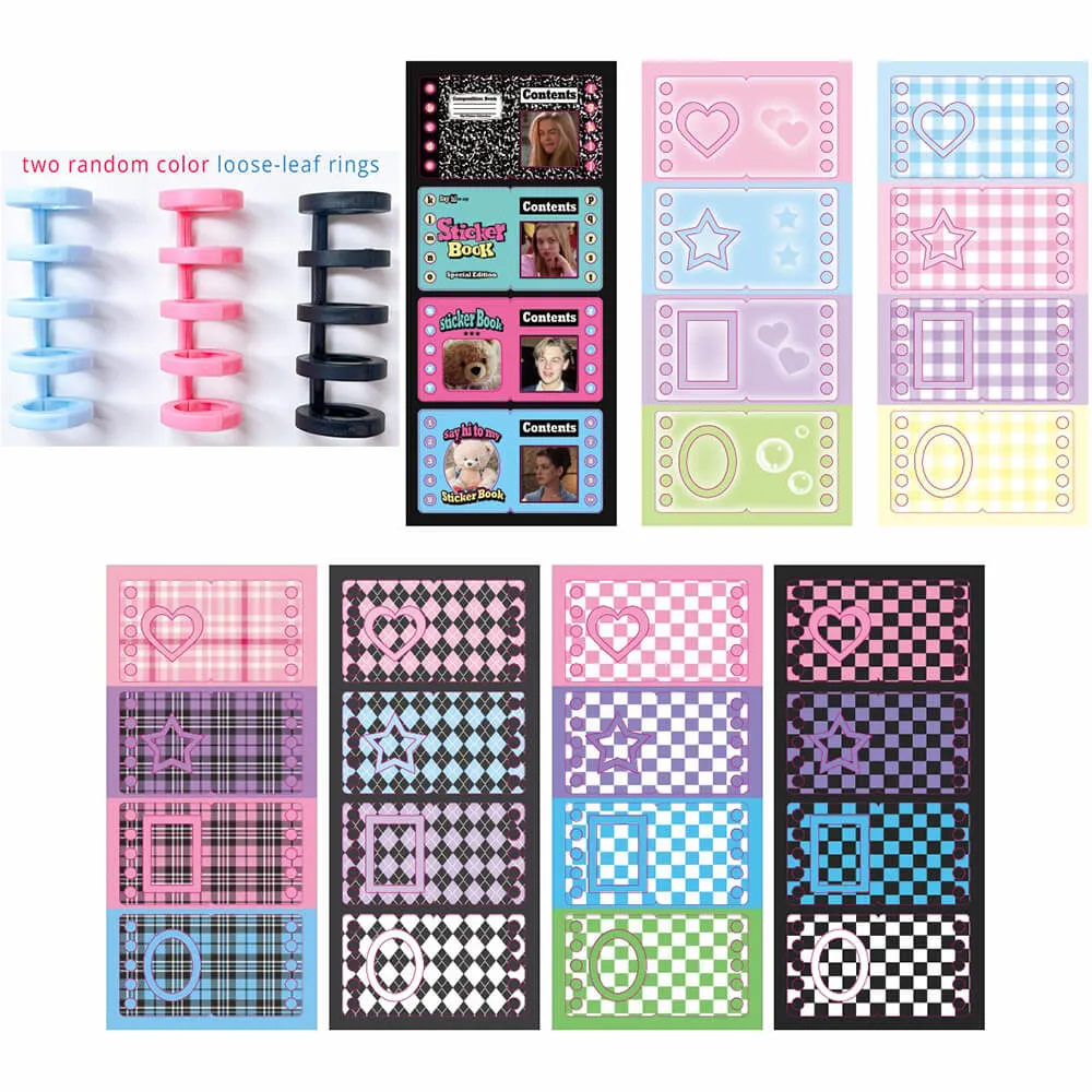 Make Your Own Sticker Book Stickers