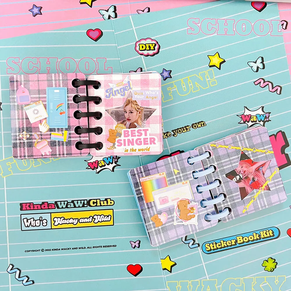 Make Your Own Sticker Book Stickers