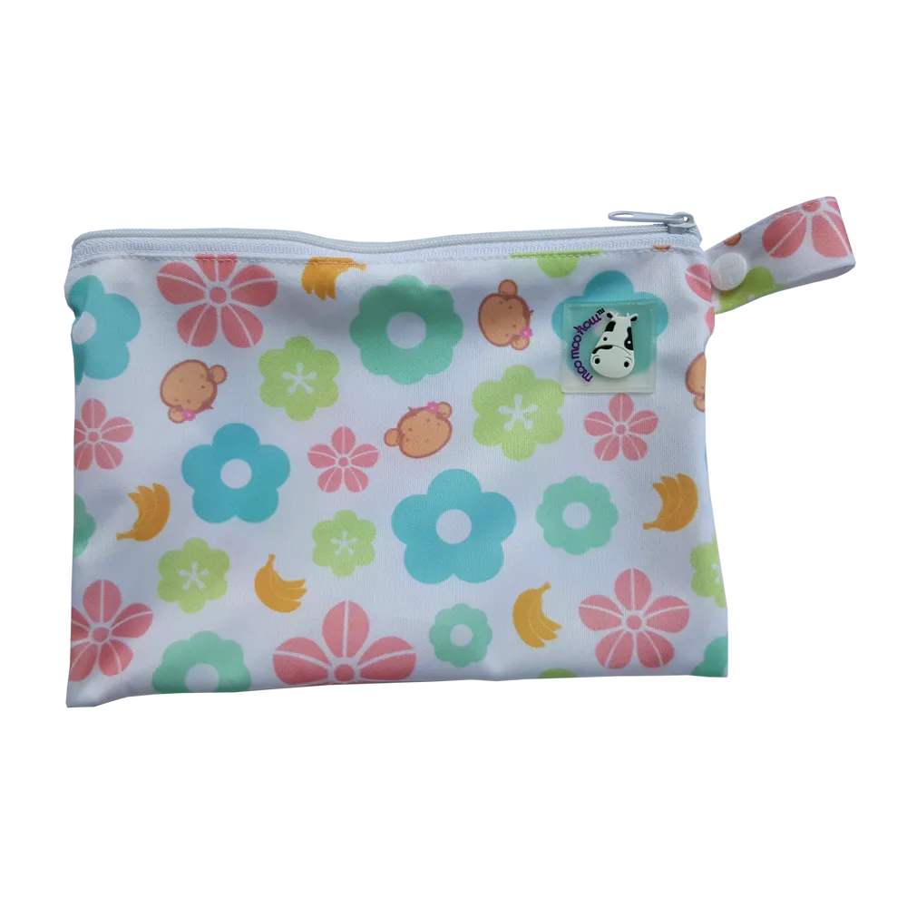 Moo Moo Kow Wet Bag Small - Mooky Flower