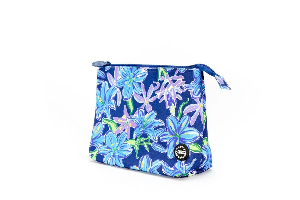 Purple Lillies Medium Pouch