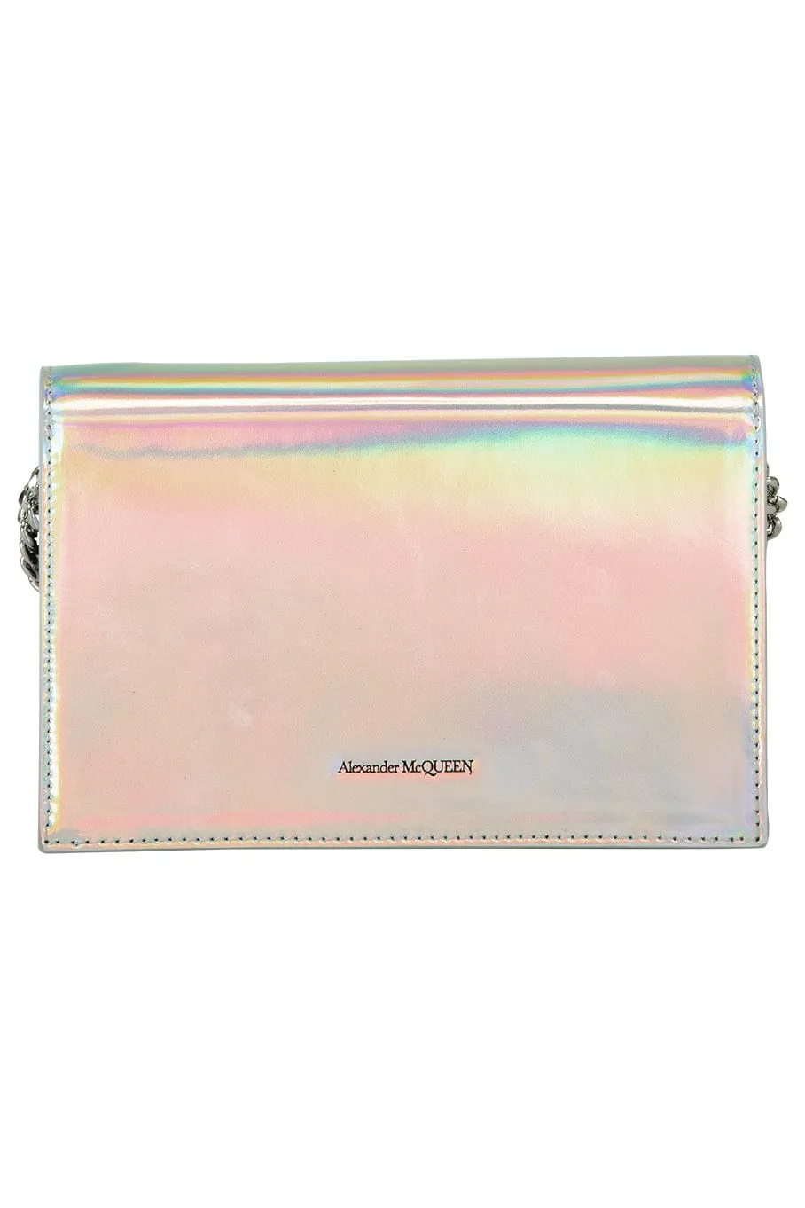 Skull Mini Bag - Iridescent Silver