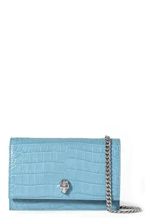 Skull Mini Bag - Pale Blue