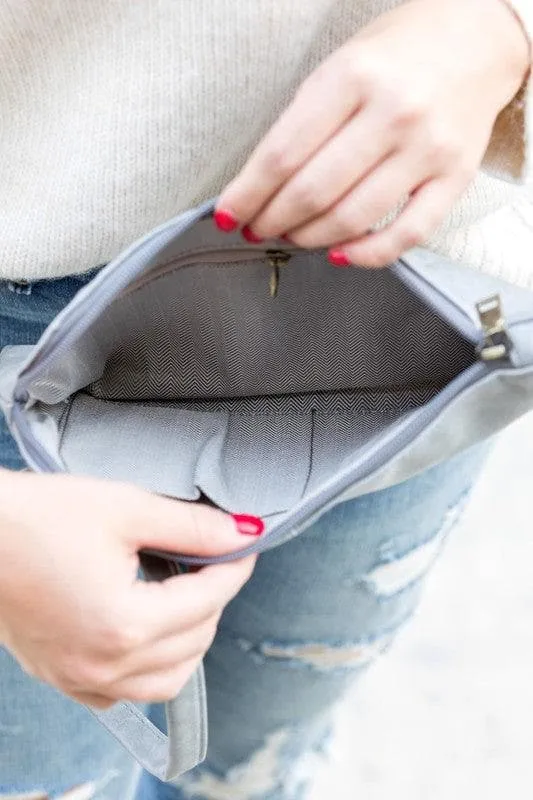 Wristlet Mini Clutch, Multiple Colors