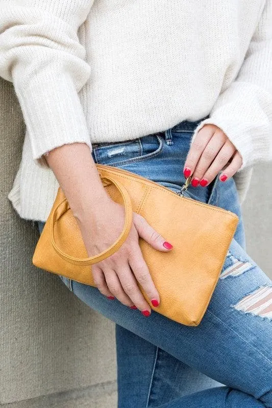 Wristlet Mini Clutch, Multiple Colors