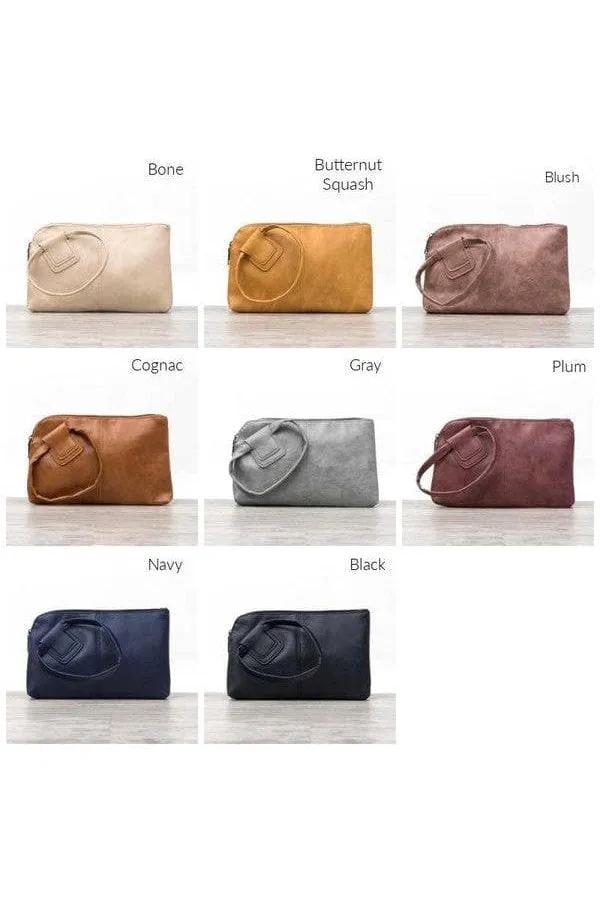 Wristlet Mini Clutch, Multiple Colors