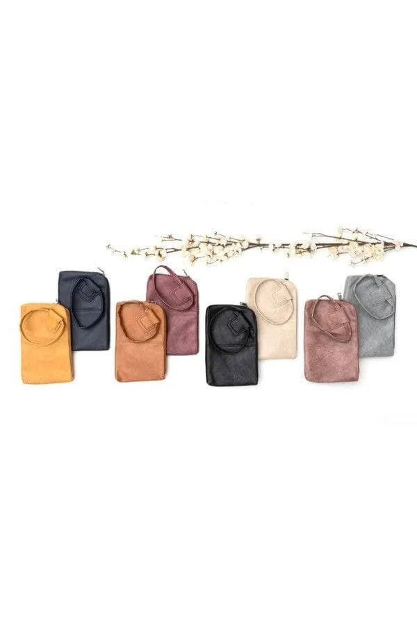 Wristlet Mini Clutch, Multiple Colors