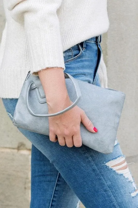 Wristlet Mini Clutch, Multiple Colors